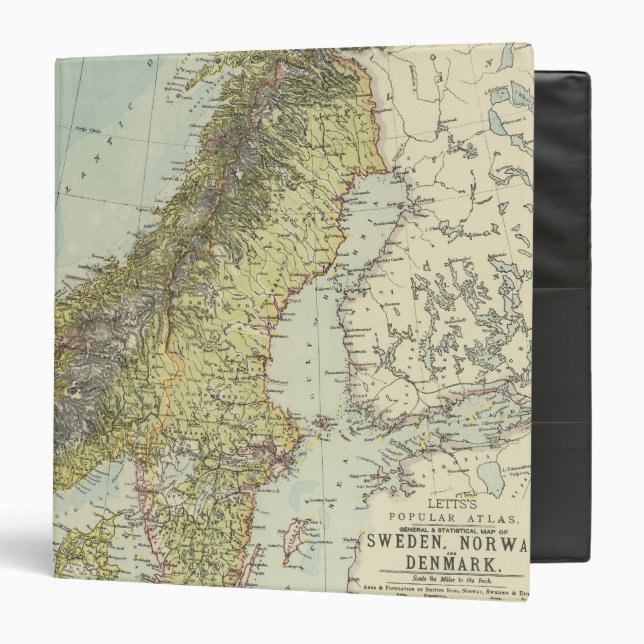 Sweden, Norway, Denmark Binder (Front/Inside)