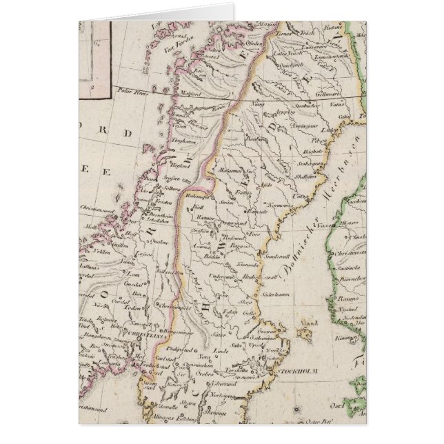 Sweden, Norway, Iceland (Front)