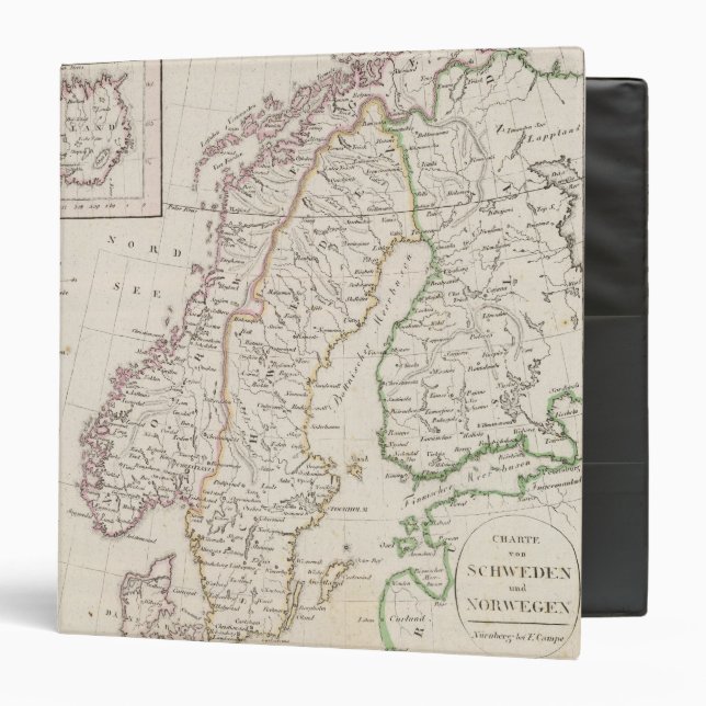Sweden, Norway, Iceland Binder (Front/Inside)