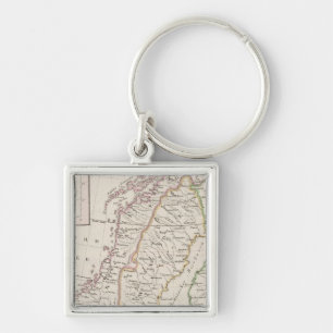 Sweden, Norway, Iceland Keychain