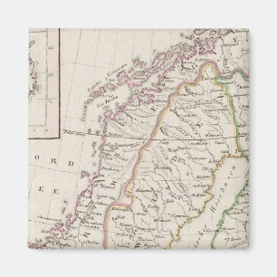 Sweden, Norway, Iceland Magnet