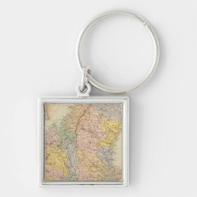Sweden, Norway Keychain (Front)