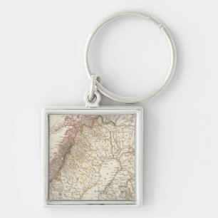Sweden & Norway, northern, Russia Keychain