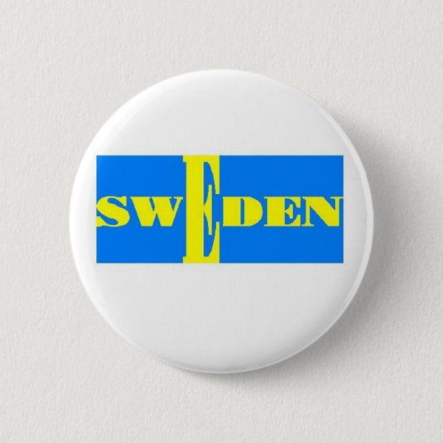 SWEDEN OLYMPIC Button (Front)