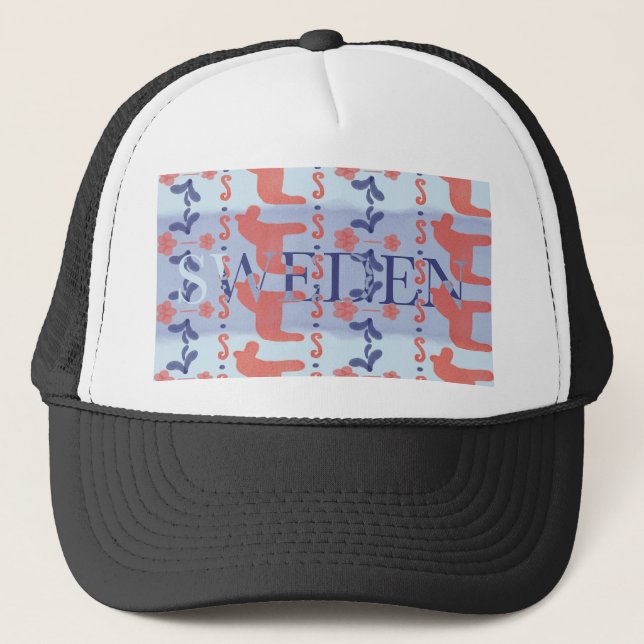 Sweden Pattern Hat (Front)