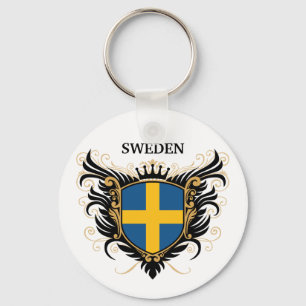 Sweden [personalize] keychain
