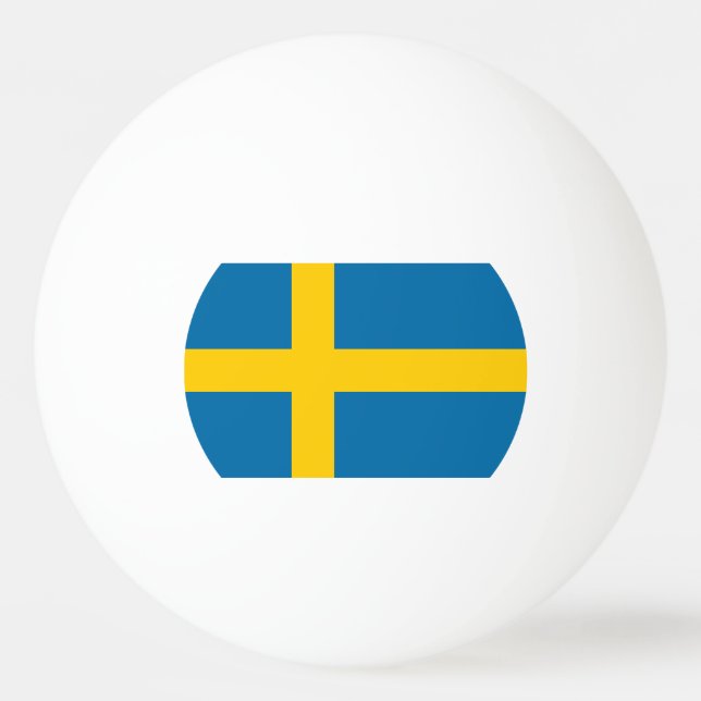 Sweden Ping Pong Ball (Front)