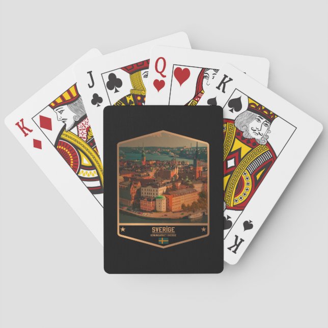 Sweden Playing Cards (Back)