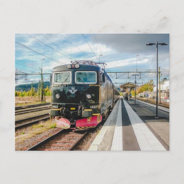 Sweden: RC 6-1422 at Östersund Postcard (Front)