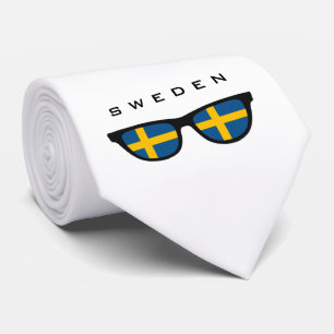Sweden Shades custom text & colour tie