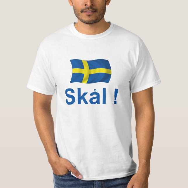Sweden Skal! T-Shirt (Front)