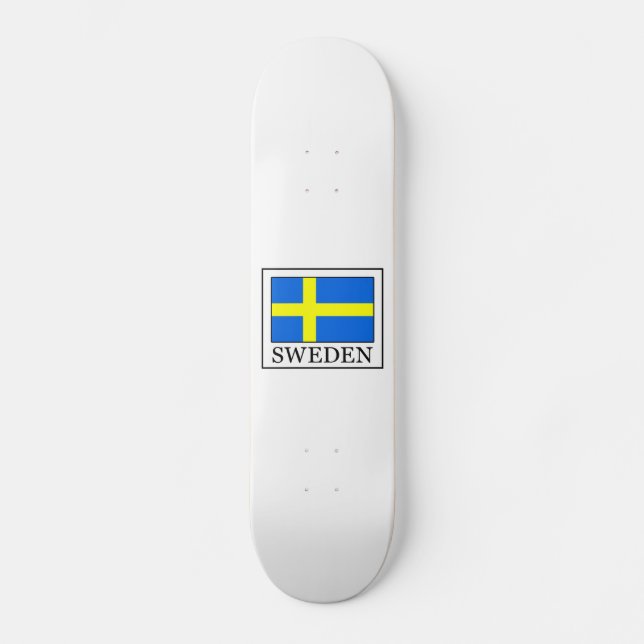 Sweden Skateboard (Front)