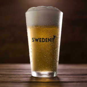 Sweden soccer  glass