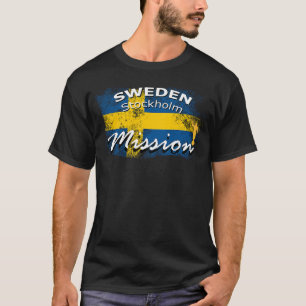 Sweden Stockholm Mormon LDS Mission Missionary T-Shirt