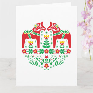 Sweden Sverige Viking Norden Scandinavia Midsommar Card