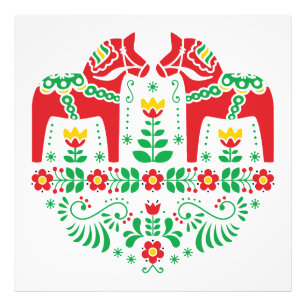 Sweden Sverige Viking Norden Scandinavia Midsommar Photo Print