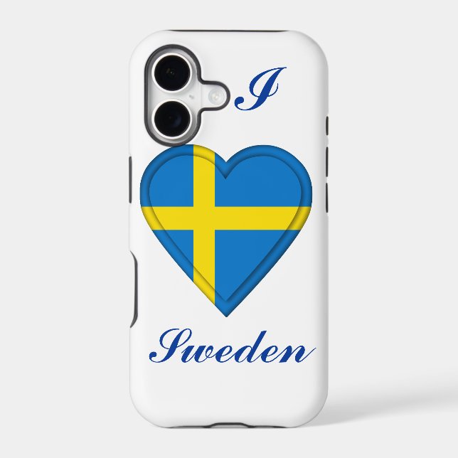 Sweden Swedish Flag (Back)