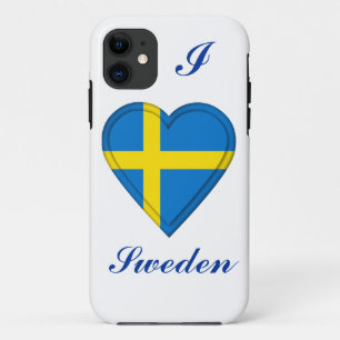 Sweden Swedish Flag iPhone 11 Case