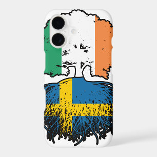 Sweden Swedish Irish Ireland Tree Roots Flag
