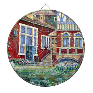 Sweden, Traditional Landscape Dartboard