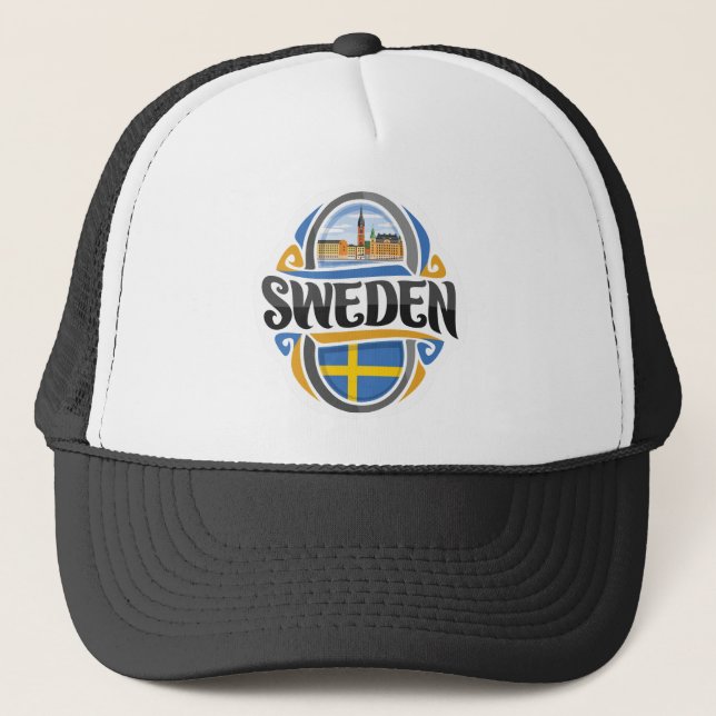 Sweden Trucker Hat (Front)