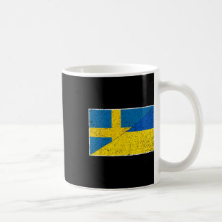 Sweden Ukraine Flag Swedish Ukrainian Nationality Coffee Mug