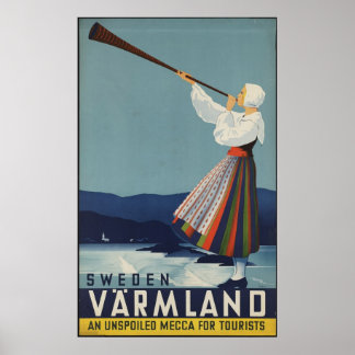 Sweden Varmland Poster
