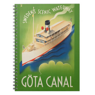 Sweden Vintage Travel notebook