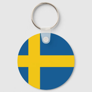 Sweden's flag keychain