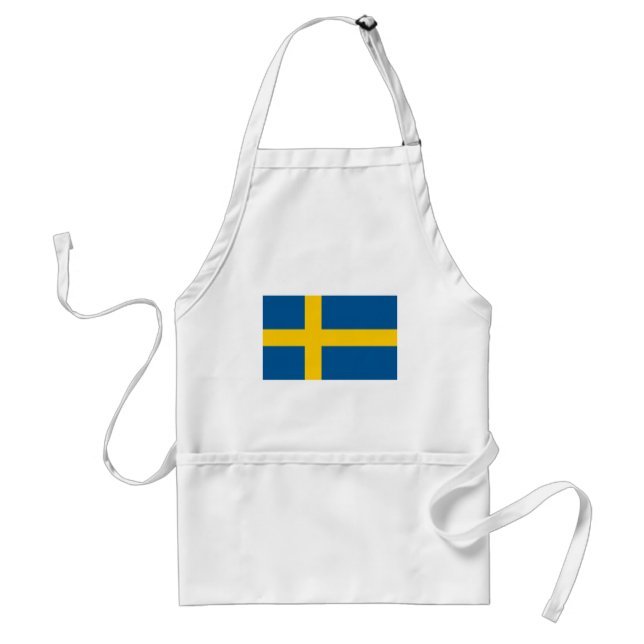 Sweden's Flag Standard Apron (Front)