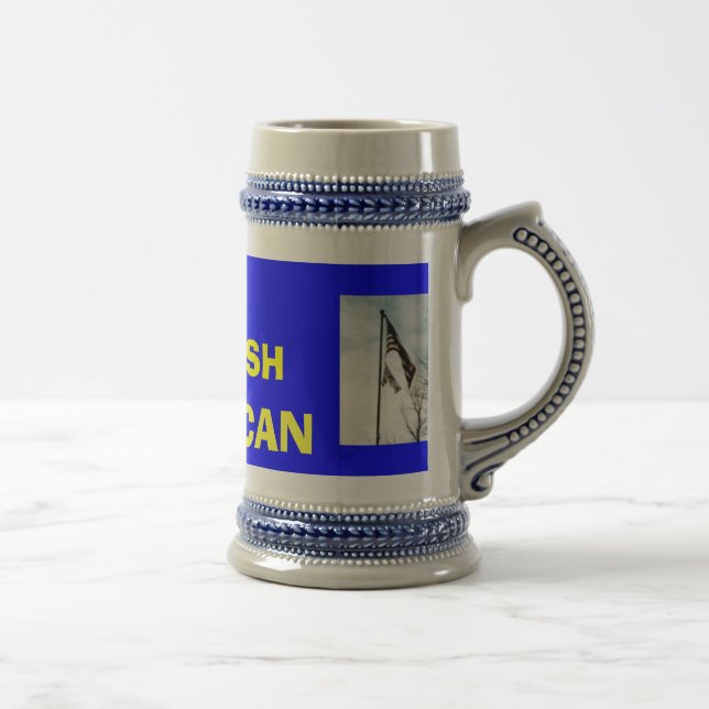 , SWEDISH, ...AMERICAN BEER STEIN (Right)