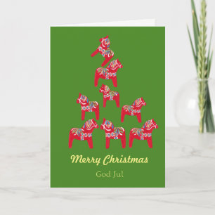 Swedish American Christmas Card
