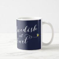 Swedish At Heart Mug, Sweden