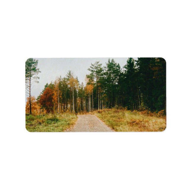Swedish Autumnal Forest Label (Front)