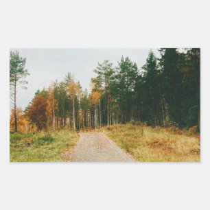 Swedish Autumnal Forest Sticker