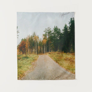 Swedish Autumnal Forest Tapestry