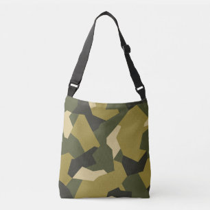 Swedish Camo Advanced Green Crossbody Bag