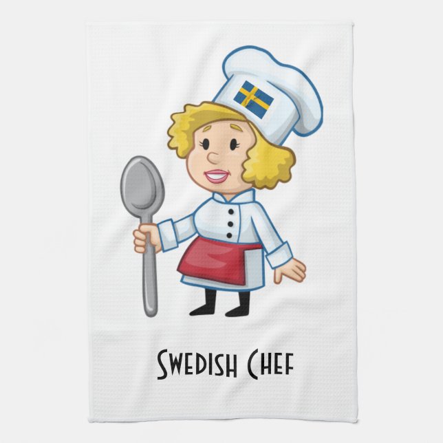 Swedish Chef Kitchen Towel (Vertical)