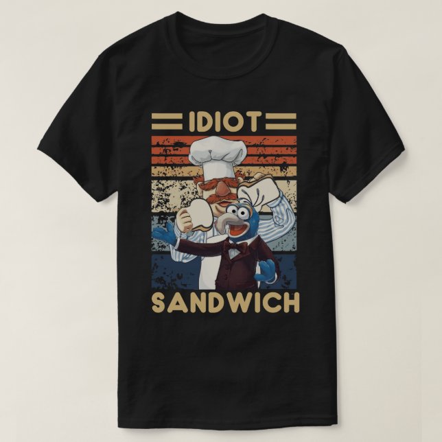 Swedish Chef Sandwich T-Shirt (Design Front)