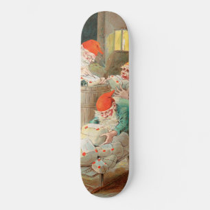 Swedish Christmas Santa (by Jenny Nyström) Skateboard