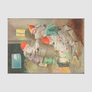 Swedish Christmas Santa (by Jenny Nyström) Tissue Paper