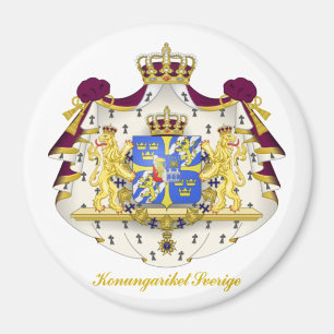 Swedish Coat of Arms Magnet