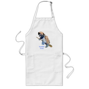 "Swedish Cook" Kitchen Witch Riding Spoon apron
