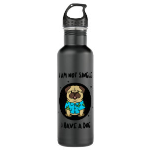 Swedish Dala Horse Folk Art 710 Ml Water Bottle