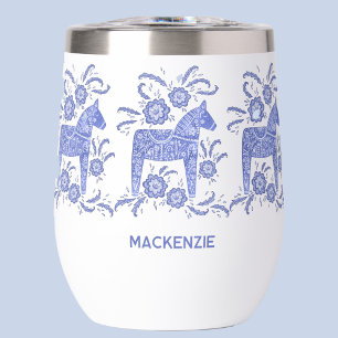 Swedish Dala Horse Personalized