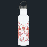 Swedish Dala Horse Red and White 710 Ml Water Bottle<br><div class="desc">A traditional Swedish Dala Horse design in red and white. Perfect for the winter holidays. Ideal for those who love horses,  ponies and riding.  Original art by Nic Squirrell.</div>