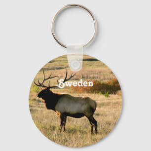 Swedish Elk Keychain