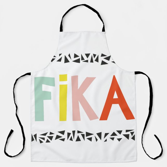 Swedish Fika Colours Apron (Front)
