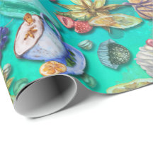 Swedish Fika inspired wrapping paper