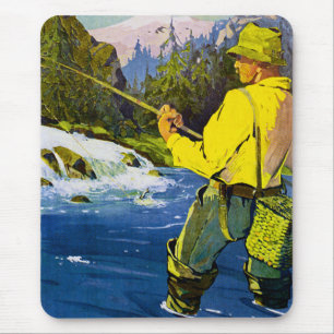 Swedish Fisherman Mouse Pad